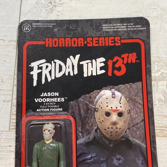 Funko ReAction Figures Jason Voorhees Friday the 13th Horror Series - Picture 3 of 8